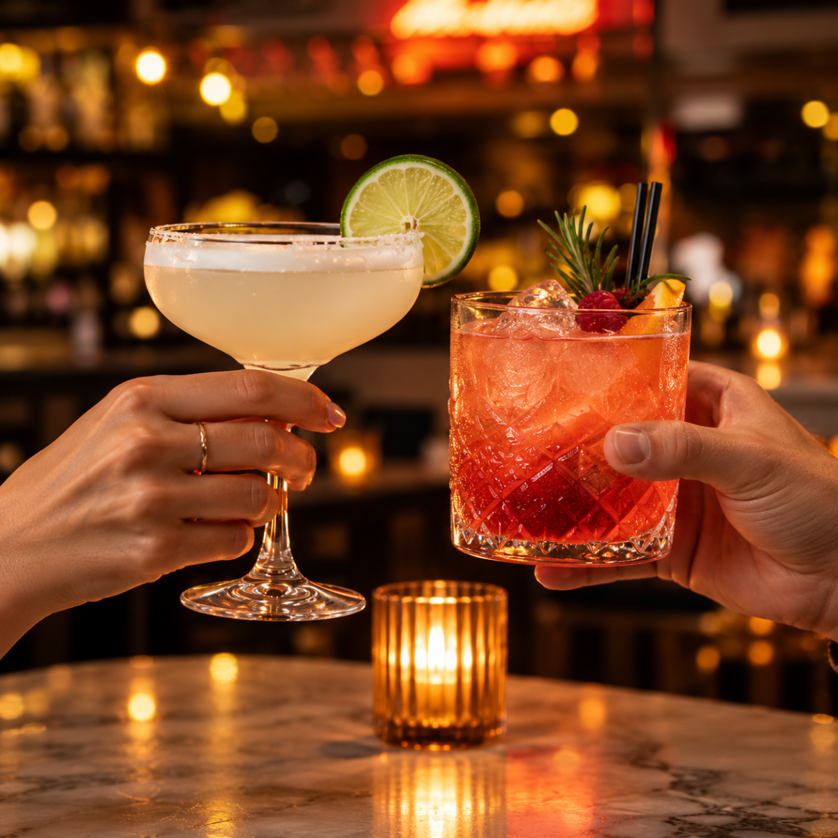 Cocktails At Gilbert & Wright